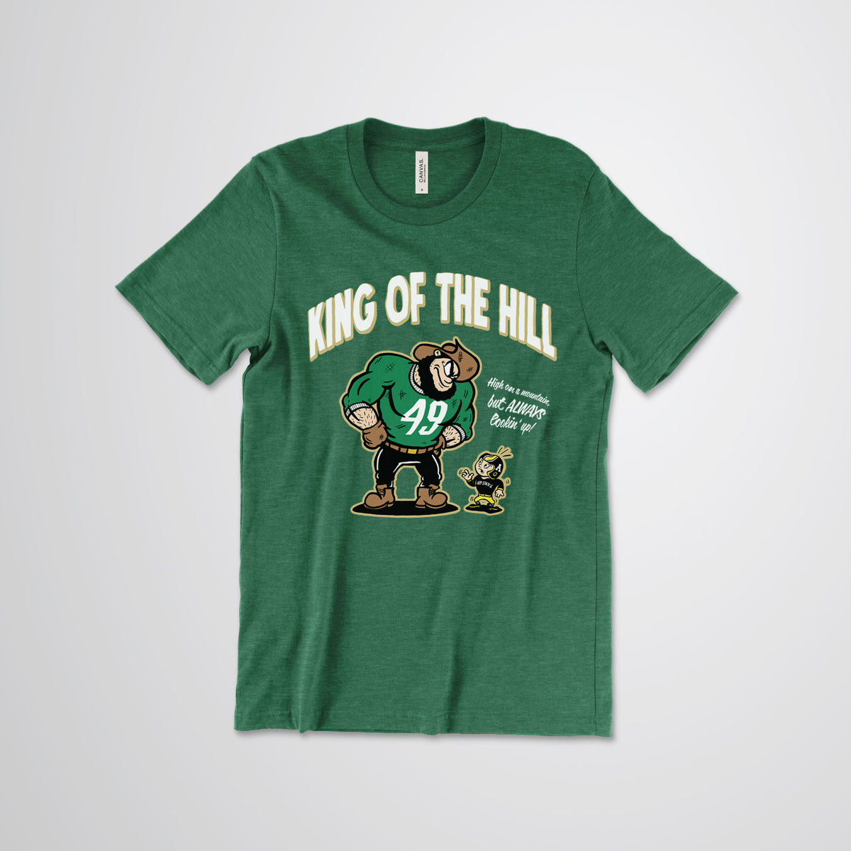 King of the Hill - Vintage Charlotte 49ers vs App State Tee