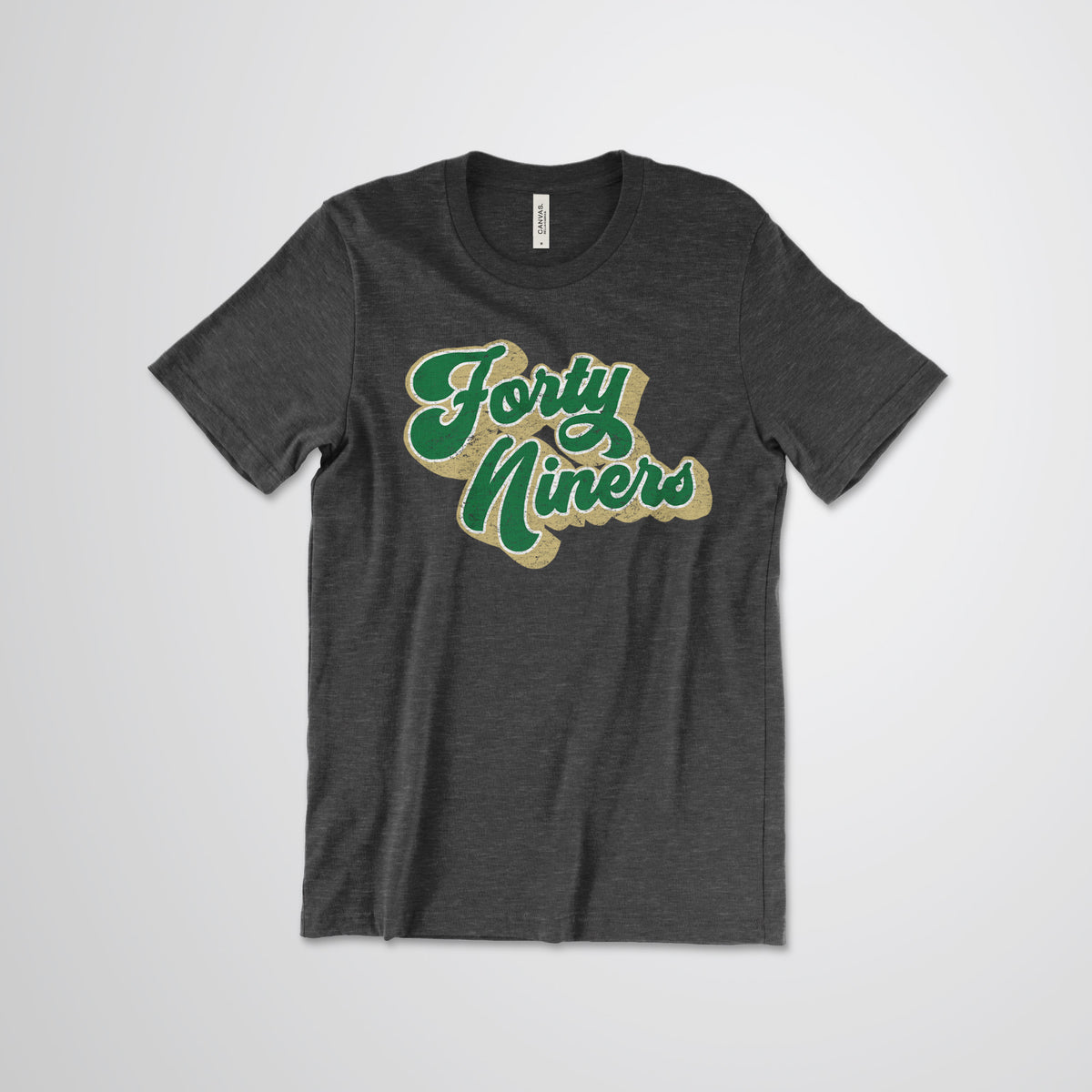 Charlotte 49ers Retro Vibe Graphic Tee – Fratetastic Apparel