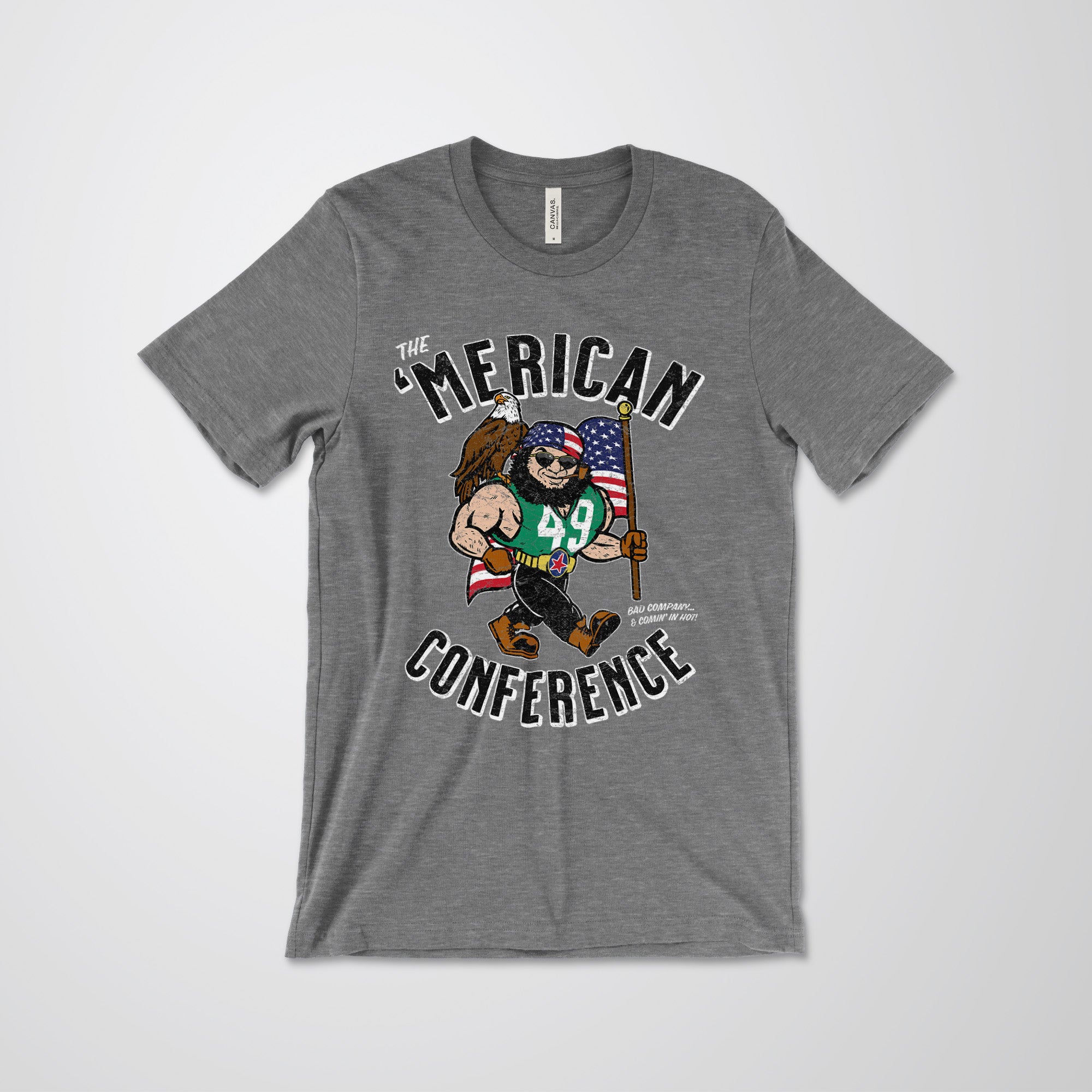 Charlotte 49ers Big Norm 'Merican Conference Makeover Tee
