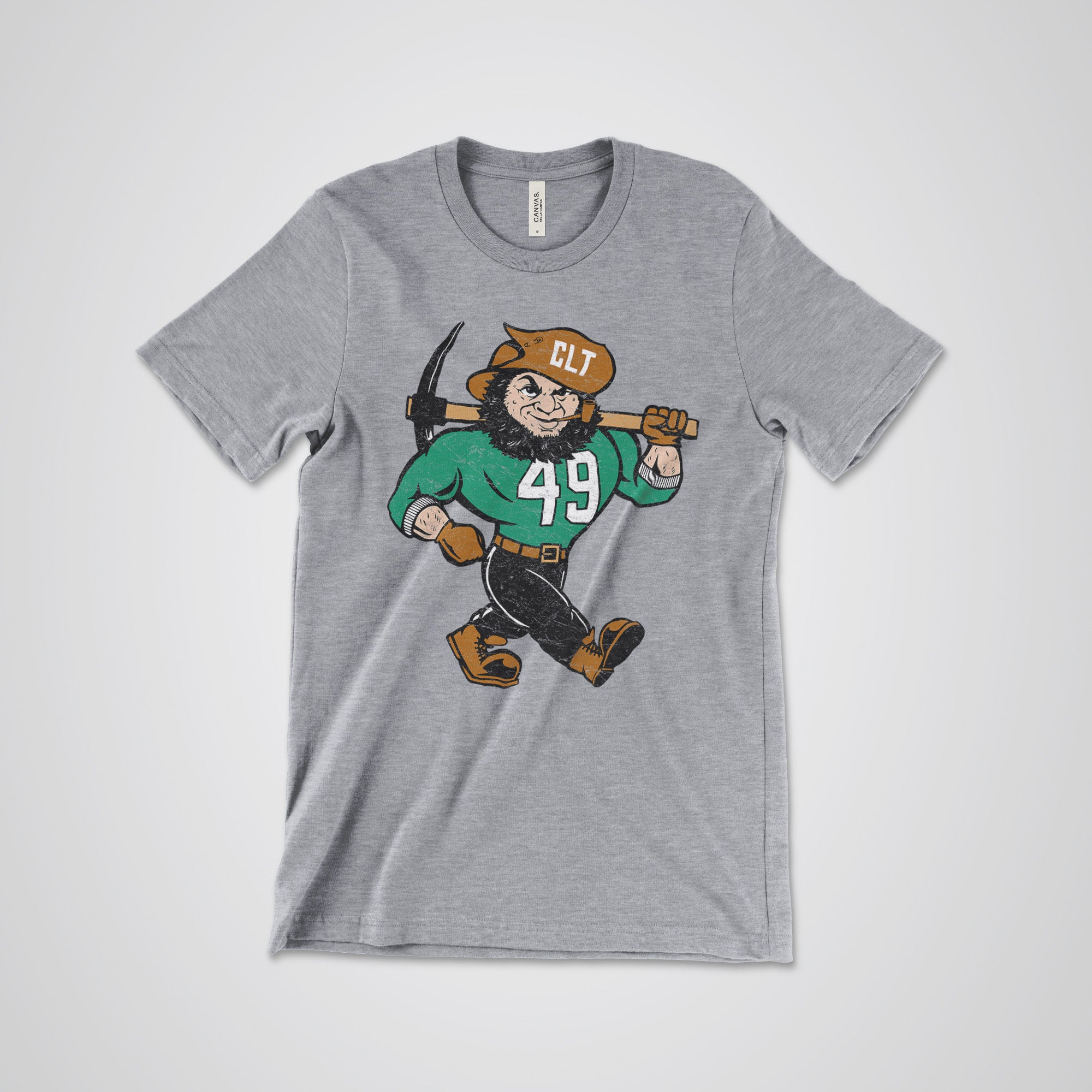 Charlotte 49ers Big Norm Graphic Tee - Full Color (Unisex)