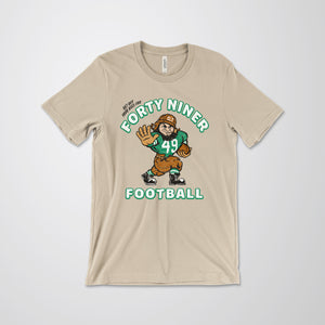 Open image in slideshow, Charlotte Forty Niners Football Vintage Graphic Tee (Unisex)

