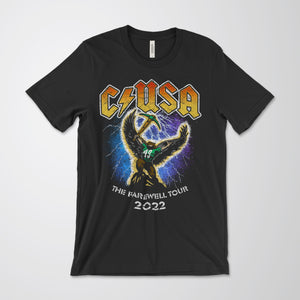 Open image in slideshow, C-USA Farewell 2022 Tour Concert Tee
