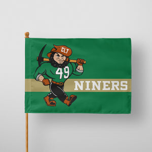 Open image in slideshow, Charlotte 49ers Big Norm 28x40 House Flag
